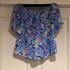 Lilly Pulitzer cap sleeve top!